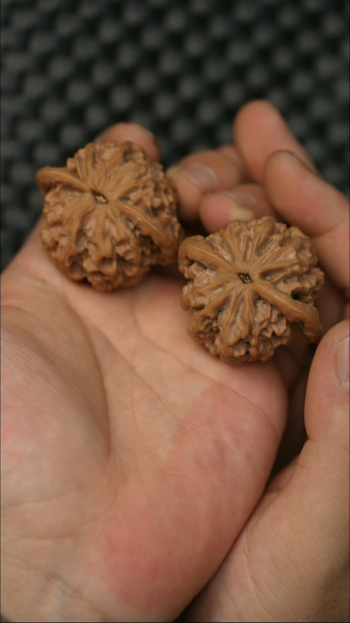 【闪购商品】文玩核桃把件鹤度岭44