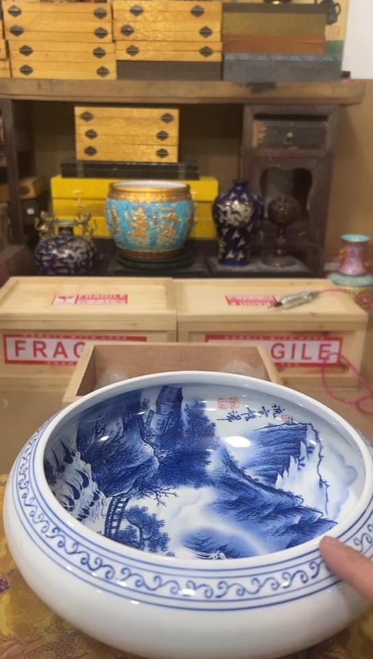 景德镇陶瓷摆件瓷