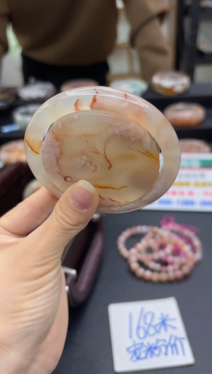 【闪购商品】石英质玉手镯未镶嵌C132(63圈赠送镯心)