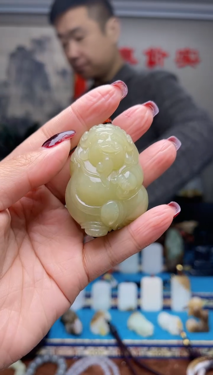 【闪购商品】和田玉挂件未镶嵌1