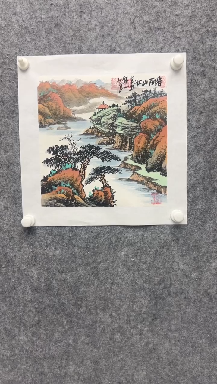 【闪购商品】绘画姜国华-1平尺-国画
