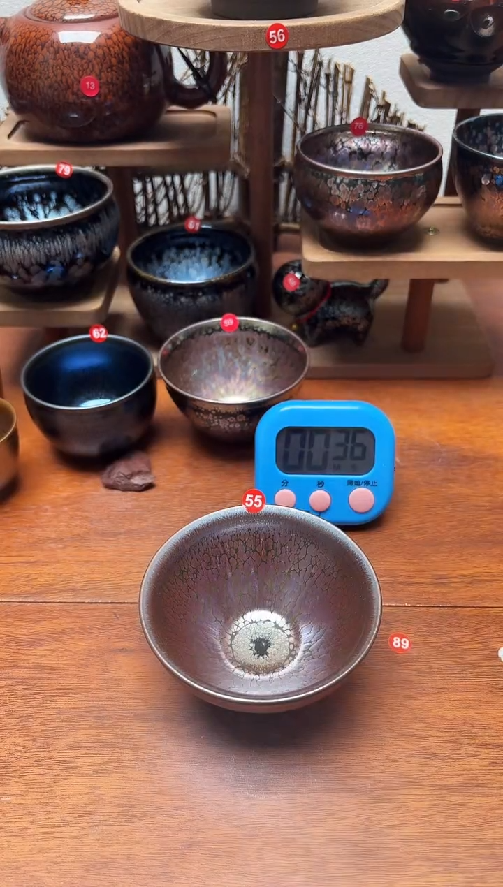 茶盏随****扬55号建盏工匠茶器