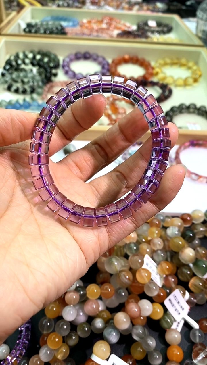 【闪购商品】手链未镶嵌水晶紫水晶