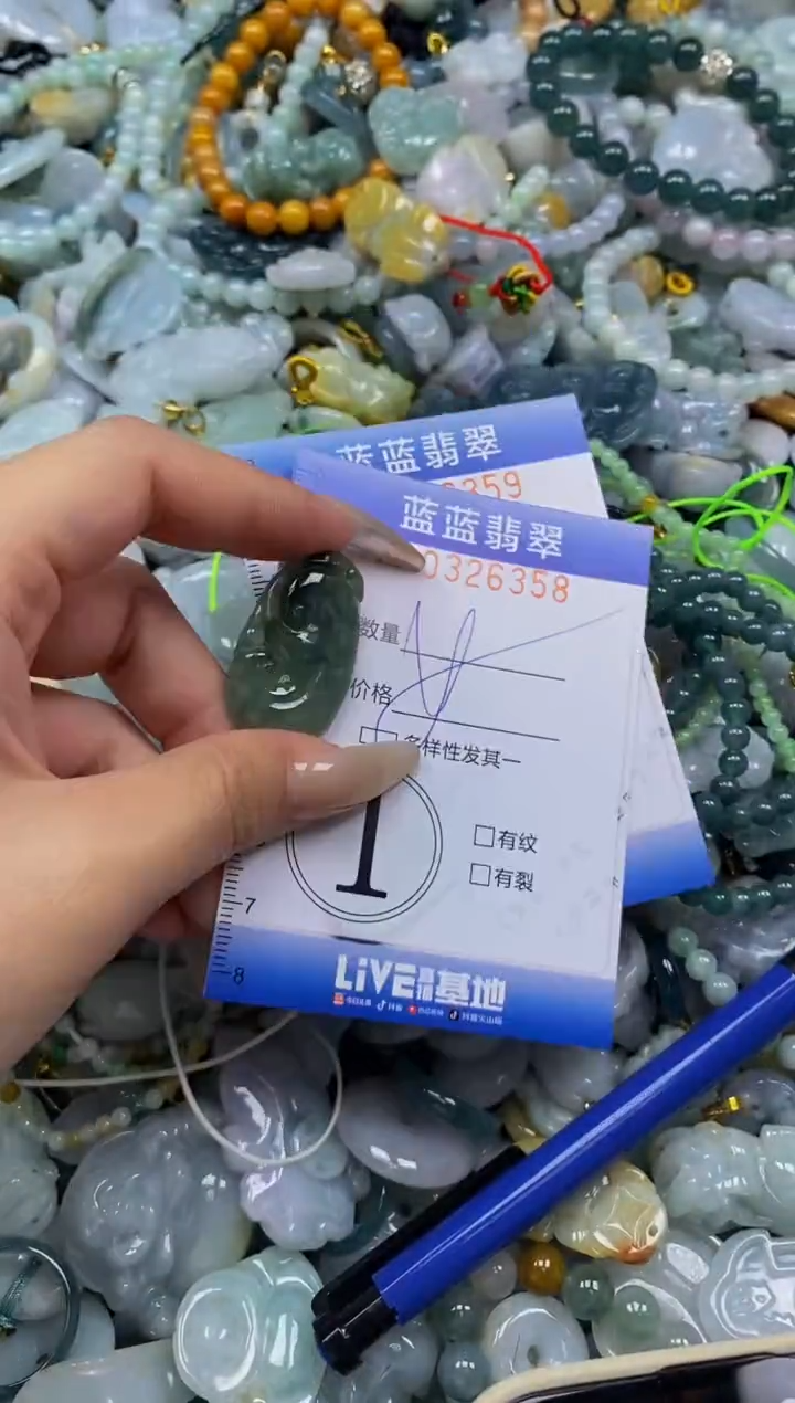 翡翠未镶嵌颈饰闪购0326358