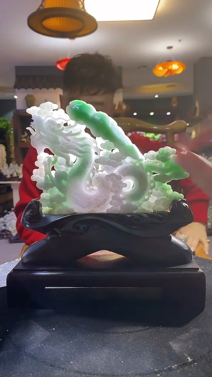 【闪购商品】定制翡翠未镶嵌03/0215/W/龙