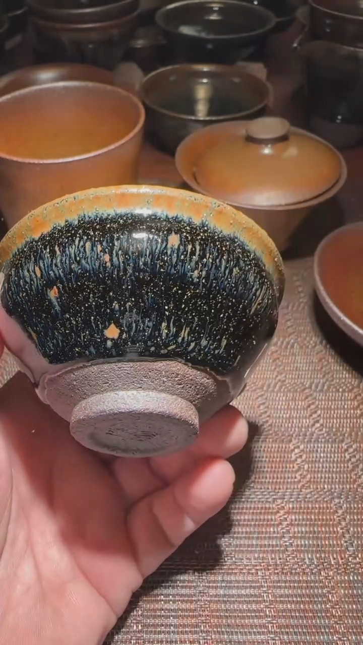 茶盏通天龙窑柴烧建盏