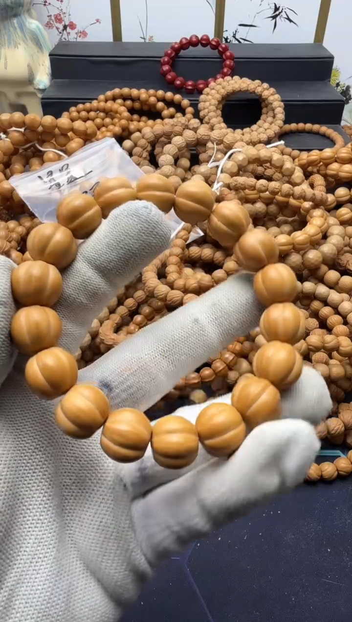 手串/手链核桃【火火】猴头核桃手串  南瓜酥