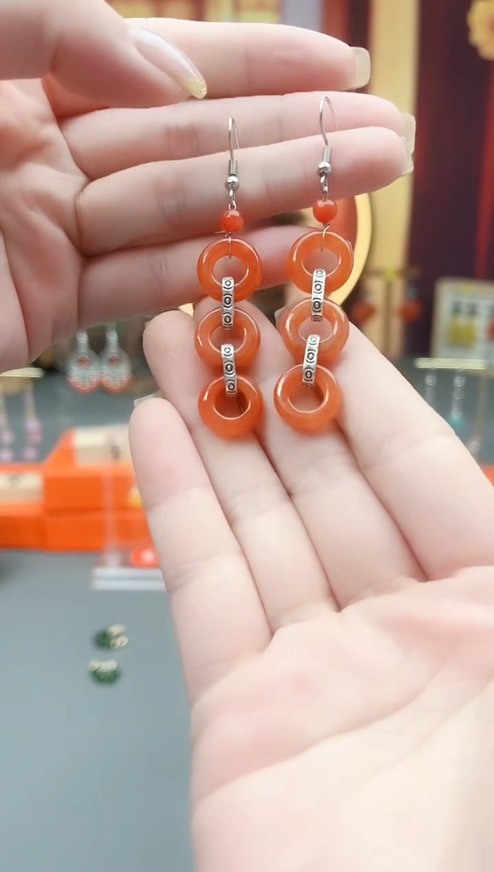 未镶嵌翡翠耳饰111111