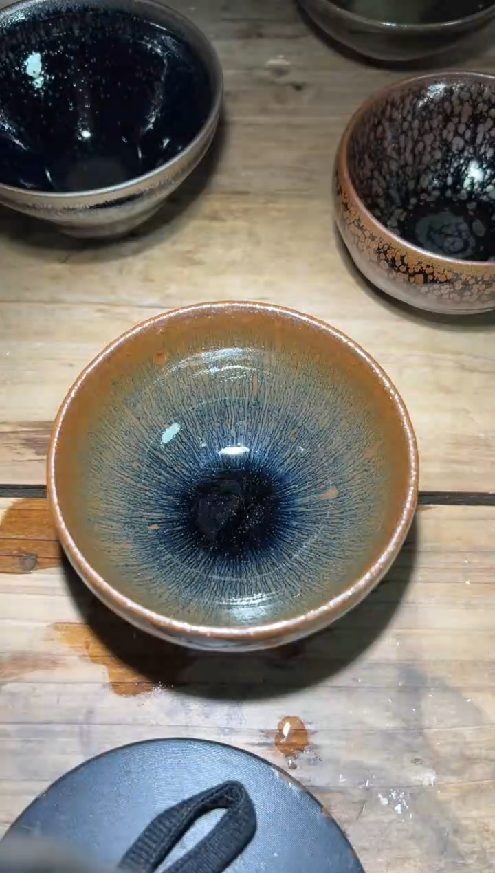 茶盏明***睛老木头精选柴烧346