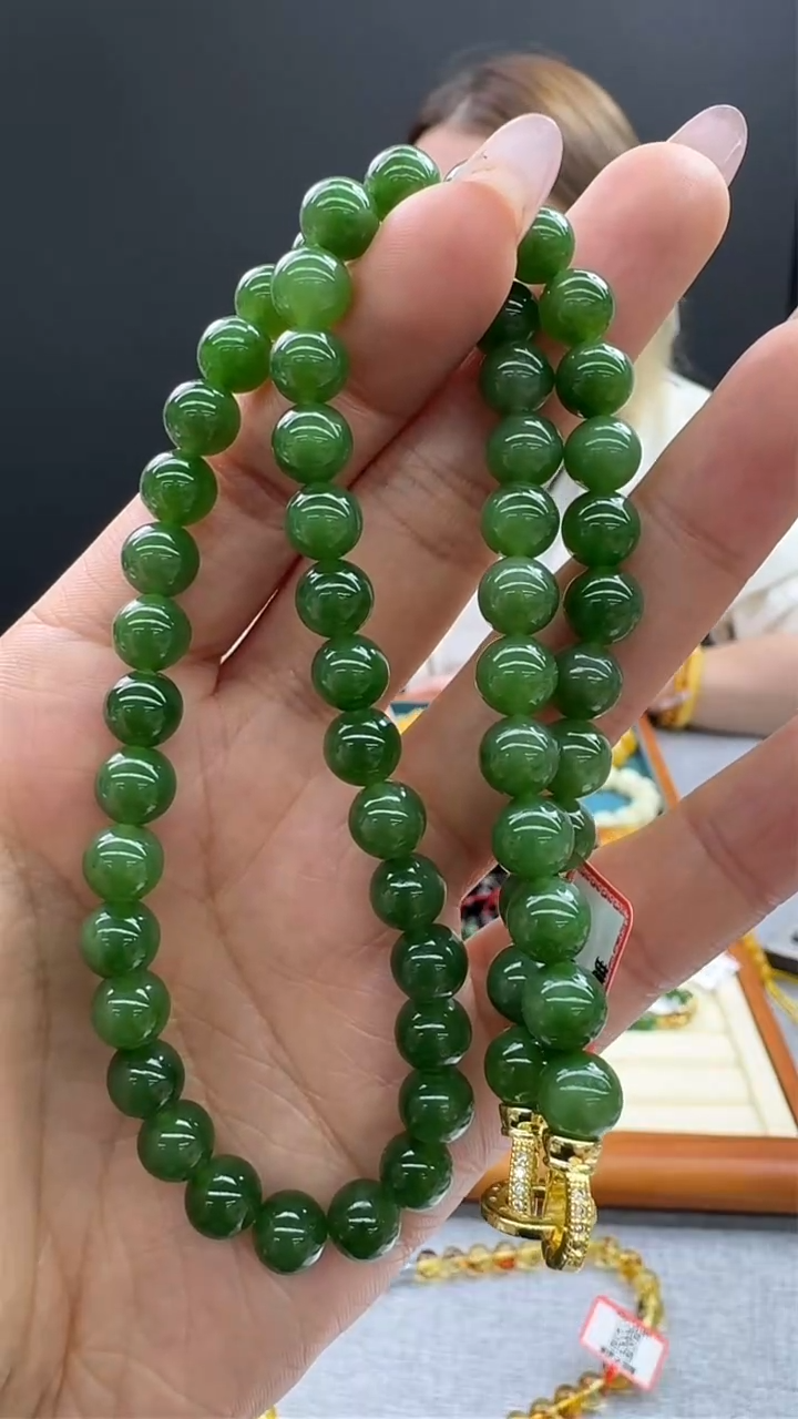 【闪购商品】和田玉（碧玉）颈饰未镶嵌556秒拍号