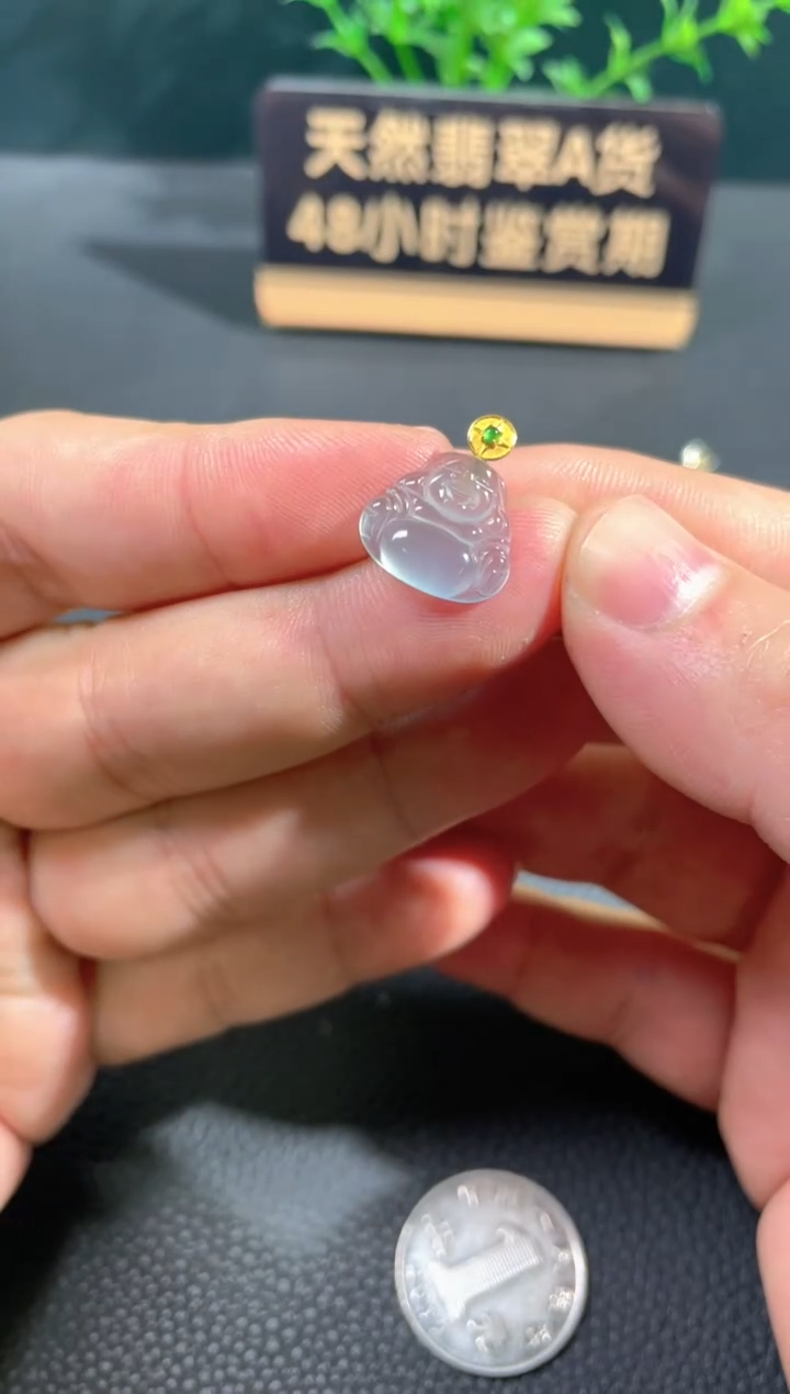 【闪购商品】翡翠颈饰18K金镶嵌翡翠