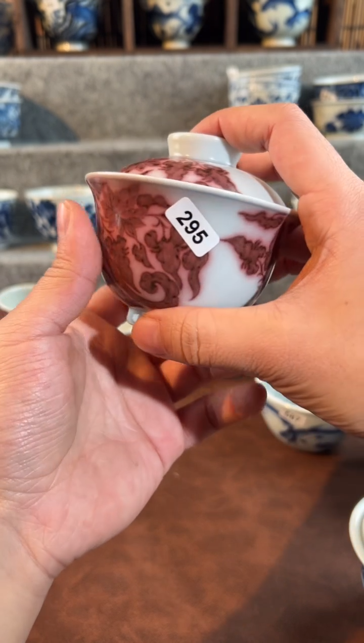 【闪购商品】295天禄言瓷手绘卷王天花板
