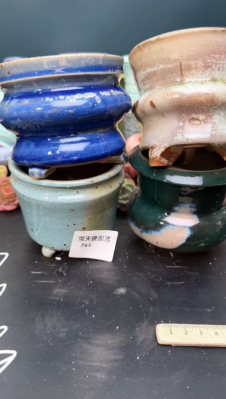 746 大水墨盆 4 个默认微瑕