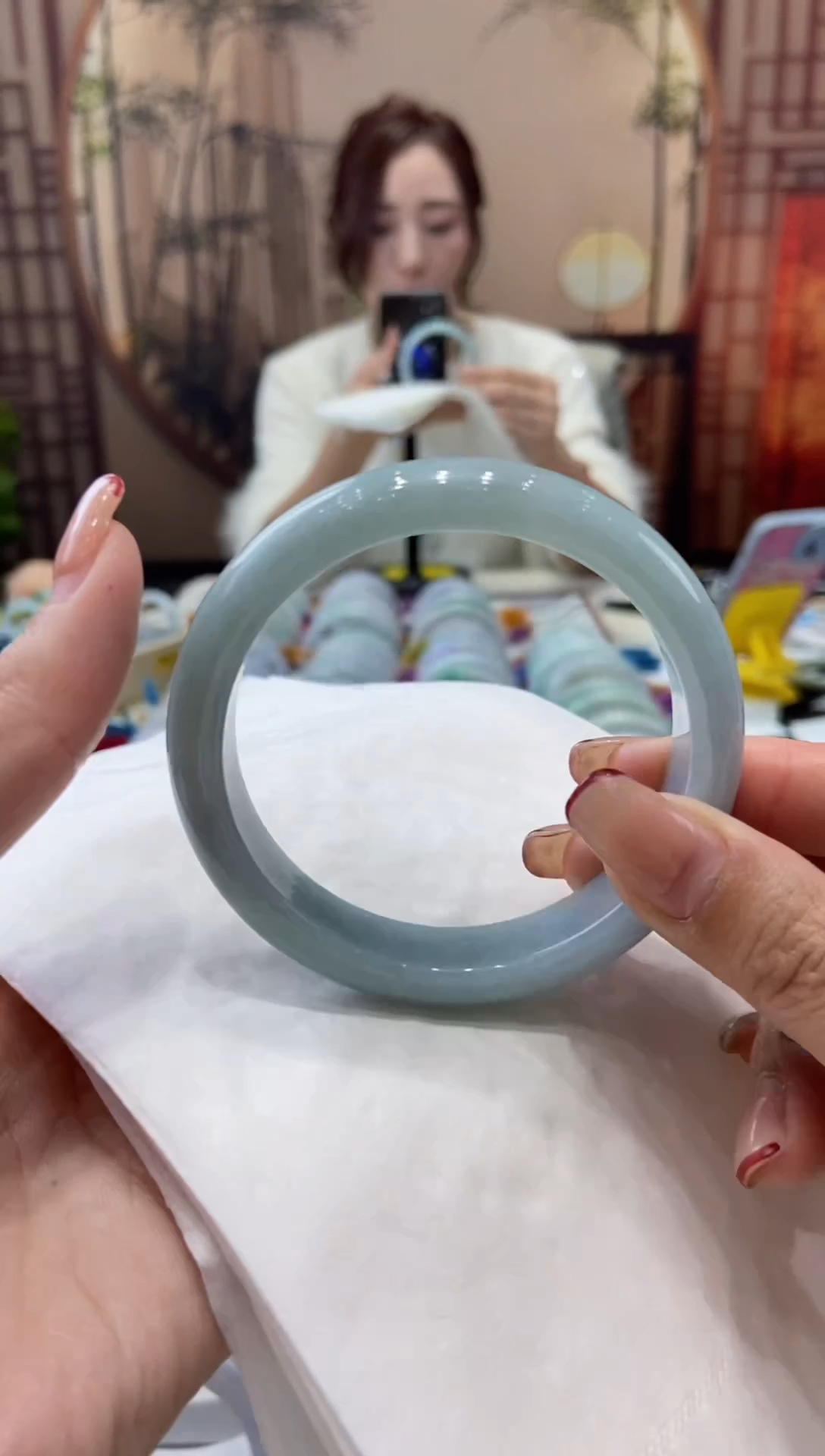 【闪购商品】翡翠手镯未镶嵌00007800