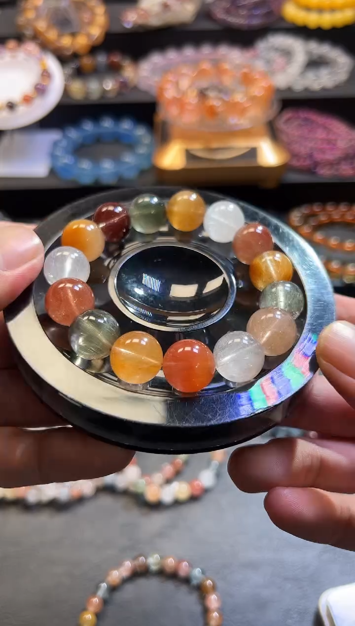 未镶嵌手链水晶我****天69