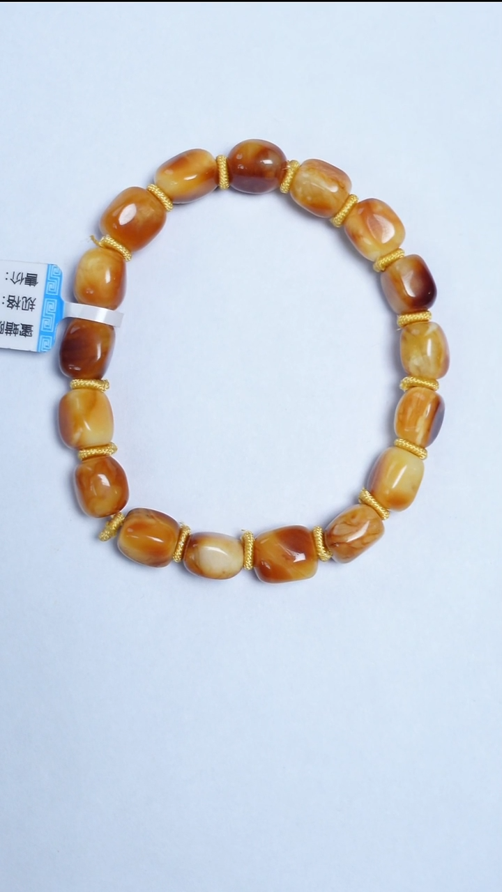 手链蜜蜡未镶嵌蜜蜡随型手串