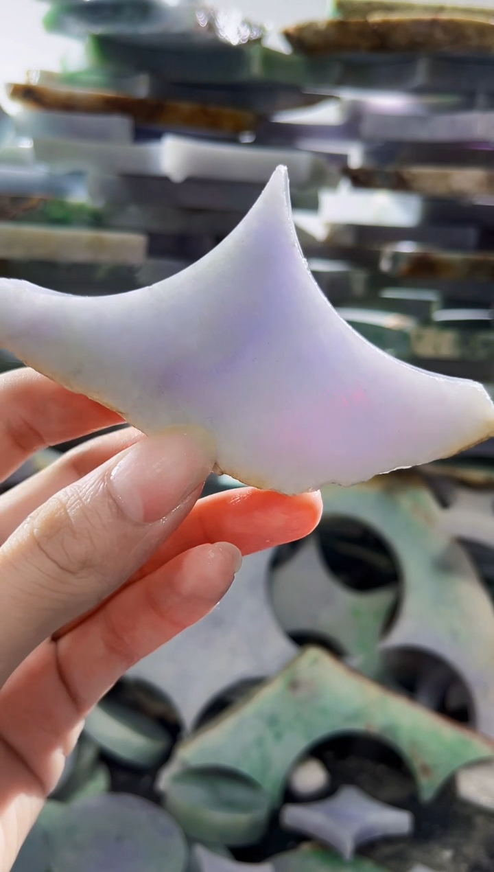 裸石翡翠缅甸翡翠A货陈63