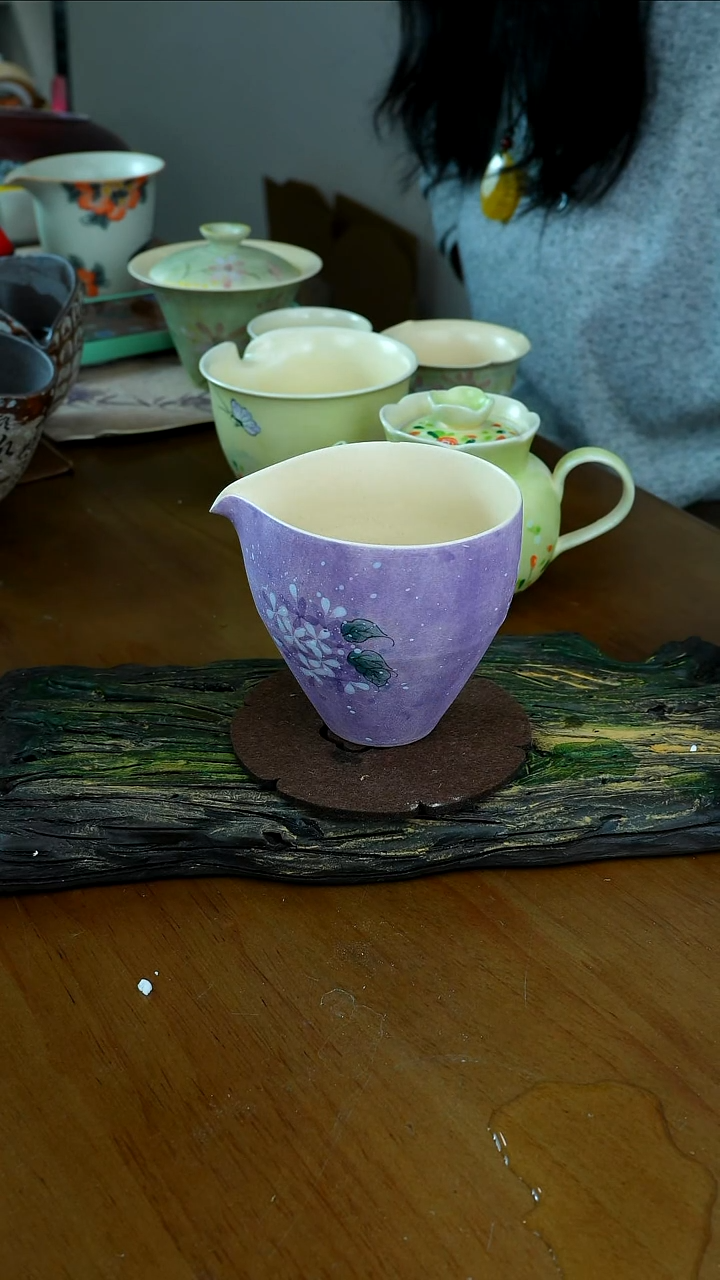 茶瓷物语福利紫色公道杯