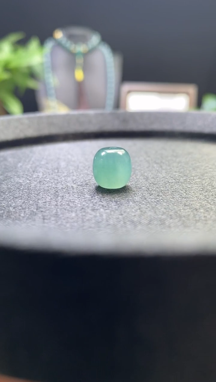 未镶嵌手链翡翠散珠卡10mm左右老型珠