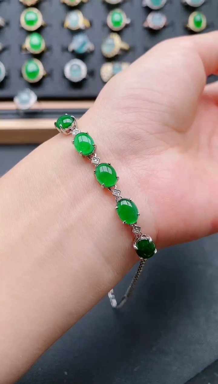 【闪购商品】翡翠戒指银S925镶嵌1111111