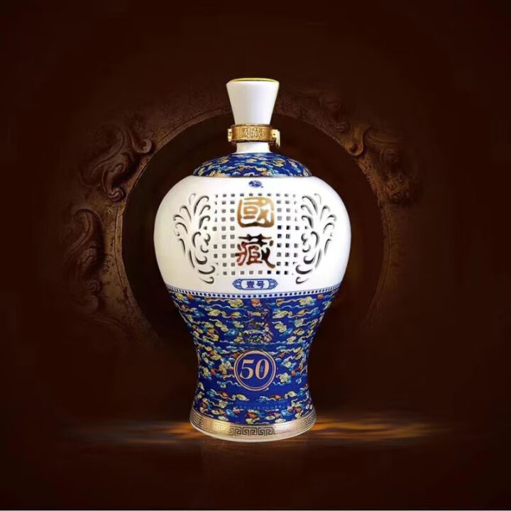 国粹【2012-2013年】国藏50年酒 52度凤香型白酒500ML