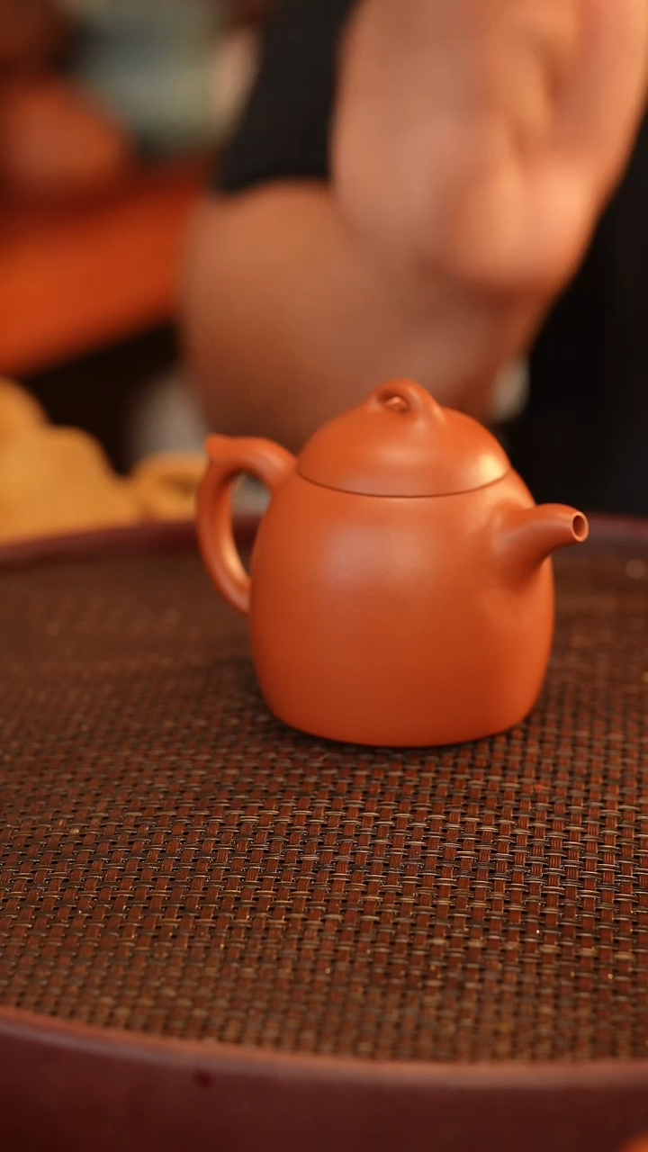 茶壶紫砂朱泥    