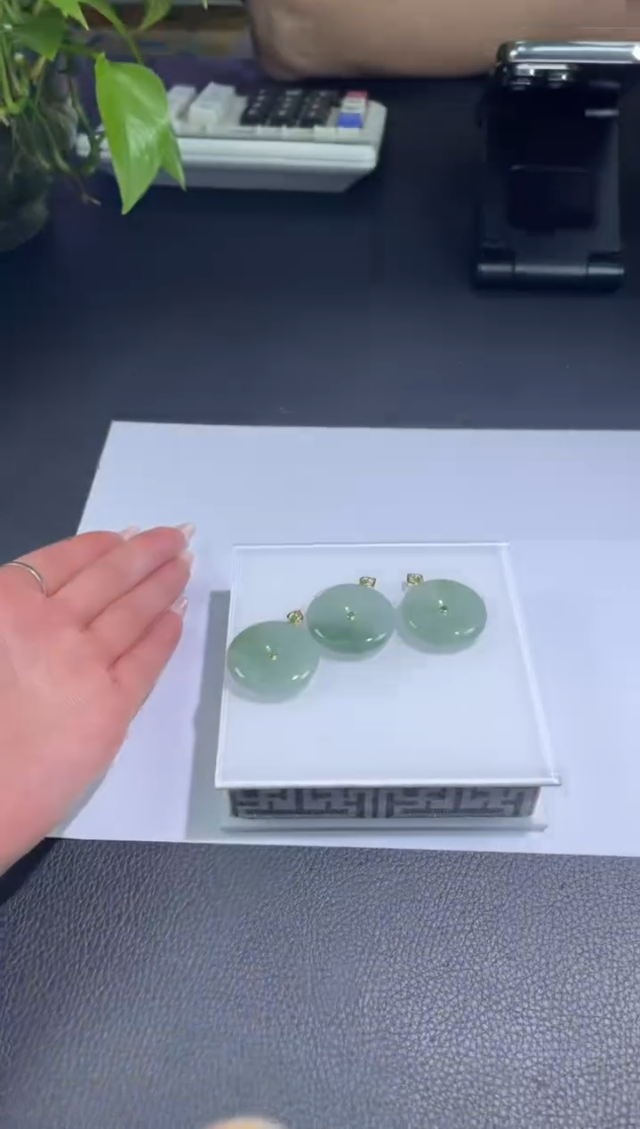 【闪购商品】定制翡翠18K金镶嵌DDH85709/多样性发一件