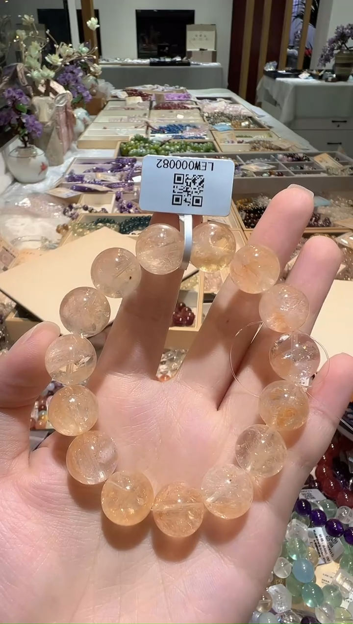 水晶手链未镶嵌手串