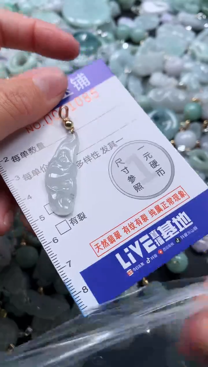 颈饰未镶嵌翡翠1085