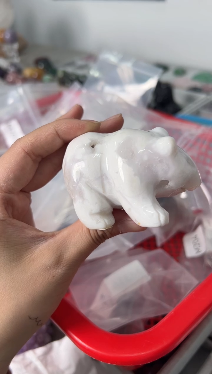 未镶嵌玛瑙/玉髓珠宝奇石M119 约8.0cm