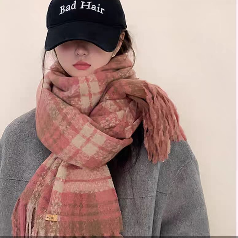 【清货】时尚秋冬保暖女士围巾加厚围脖休闲风百搭