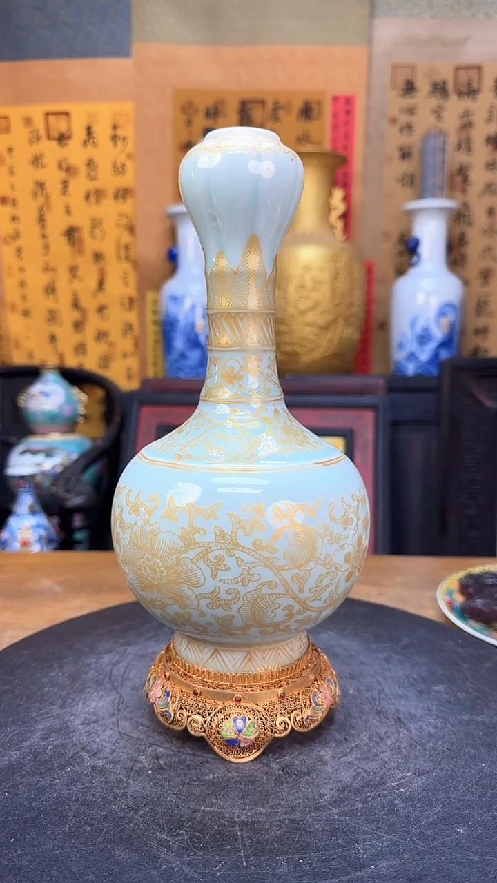 【闪购商品】瓶景德镇陶瓷客厅摆件