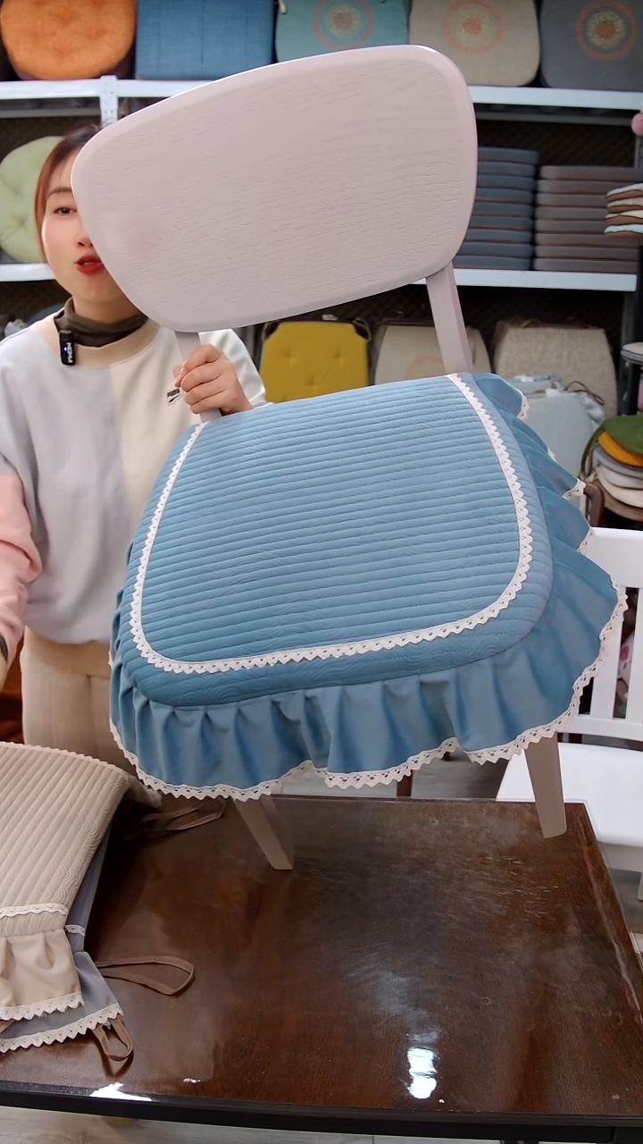 布布横条细绒：蓝色4个