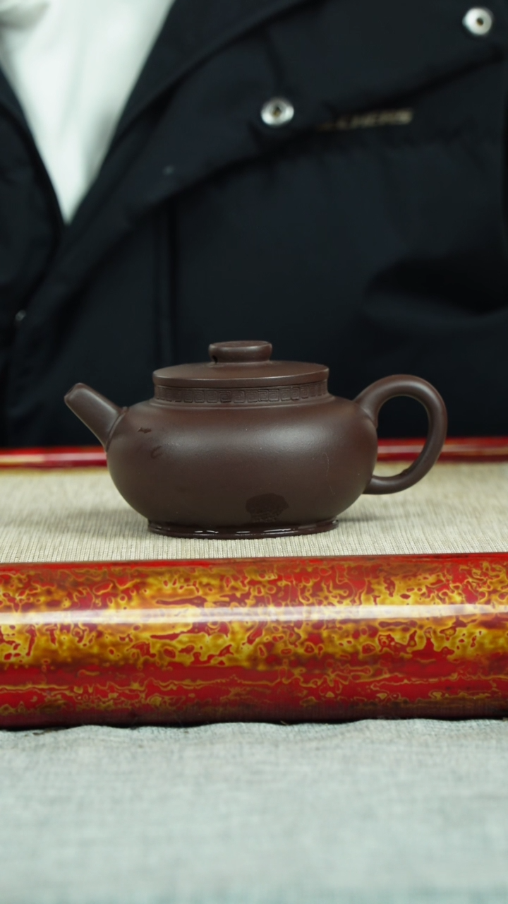 【闪购商品】紫砂茶杯福至一代 紫泥 170cc 魏加峰制