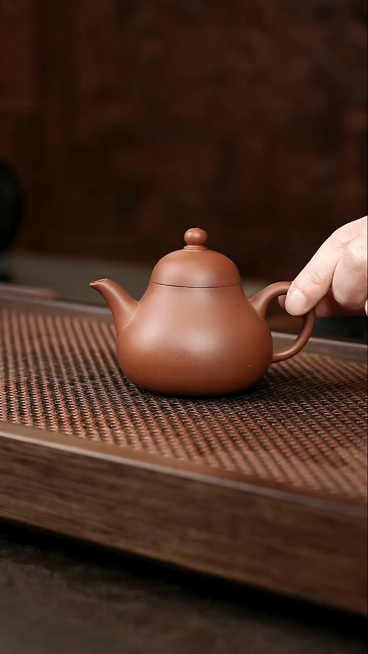 茶壶紫砂底槽清梨形