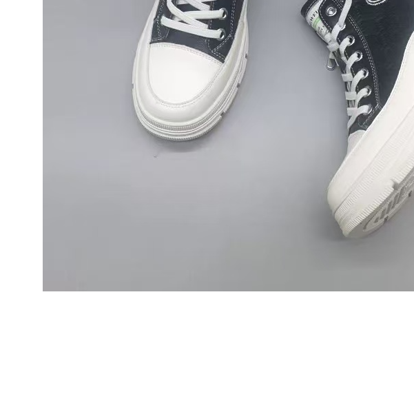 W1870厚底内增高真皮女鞋百搭休闲鞋坡跟舒适中跟单鞋