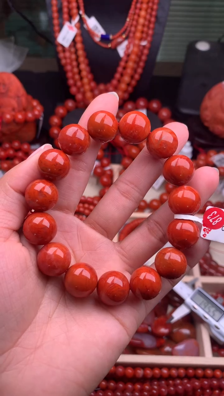 【闪购商品】南红玛瑙珠宝奇石银S925镶嵌14