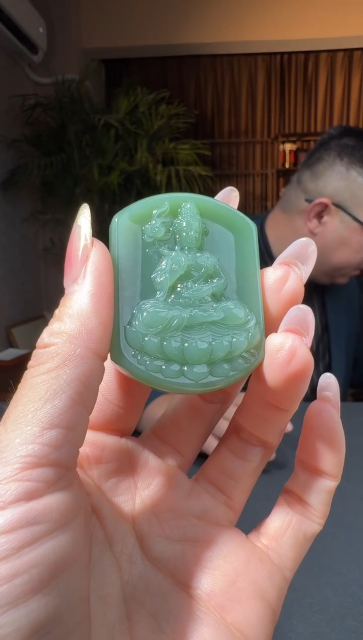 和田玉未镶嵌颈饰141潘老师6.11多样性拍一发一