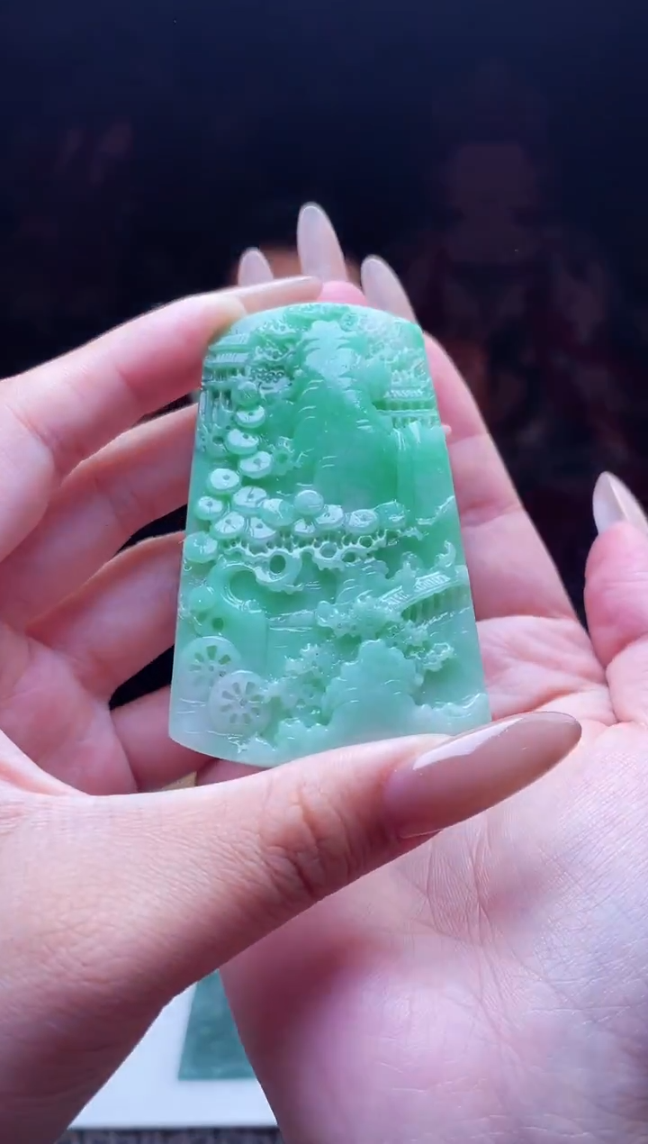 未镶嵌定制翡翠J-@@QJNN122935多样性发其一