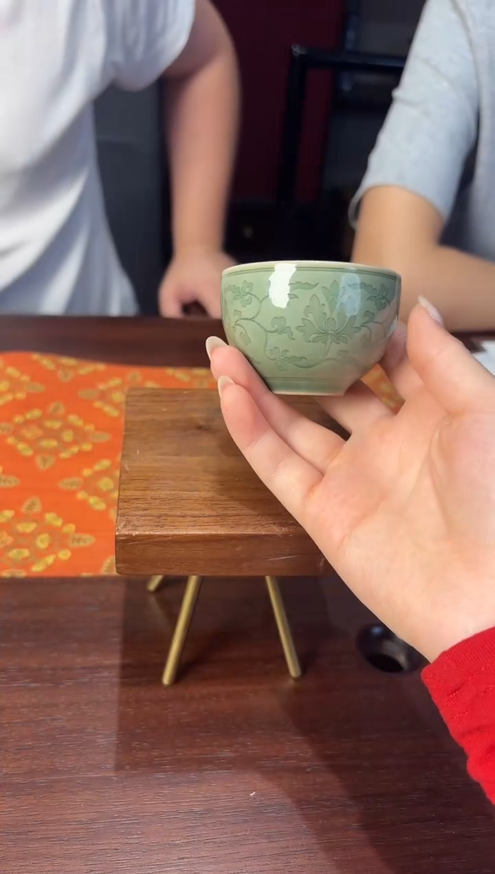 摆件瓷立方—【龙泉青瓷】专场06