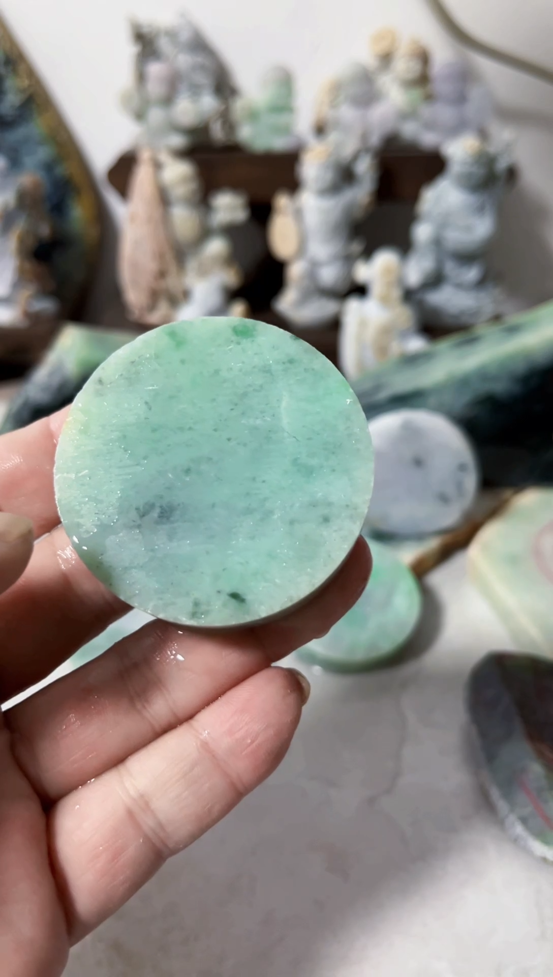 【闪购商品】翡翠吊坠(不含链)未镶嵌A744