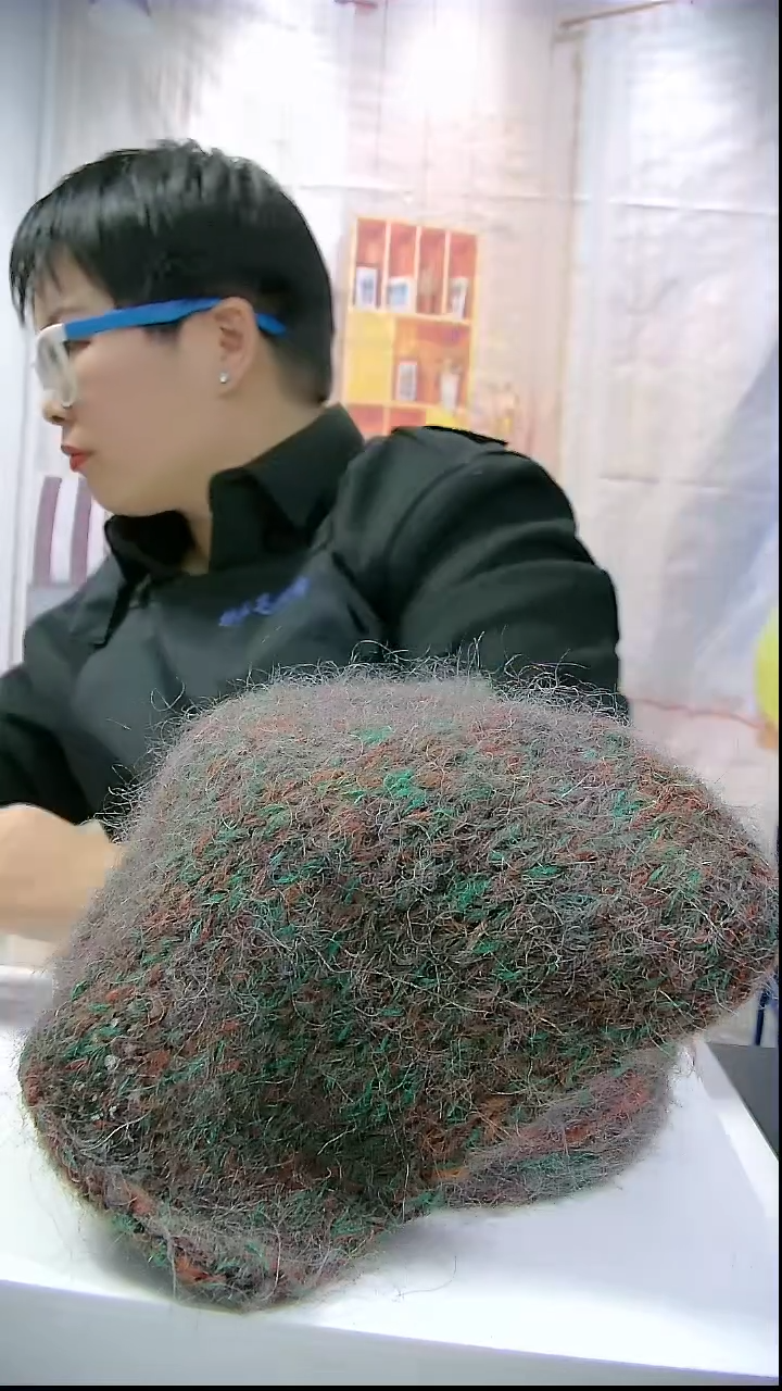 【G542春风】新品泰迪系列羊毛马海毛1团（0.6斤）(适用7.0mm针)   