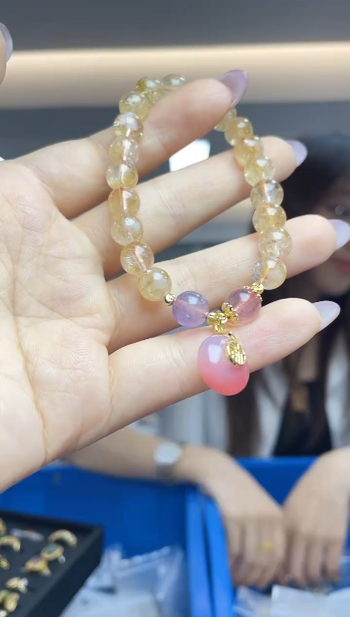 水晶手串未镶嵌（多样性发一件）