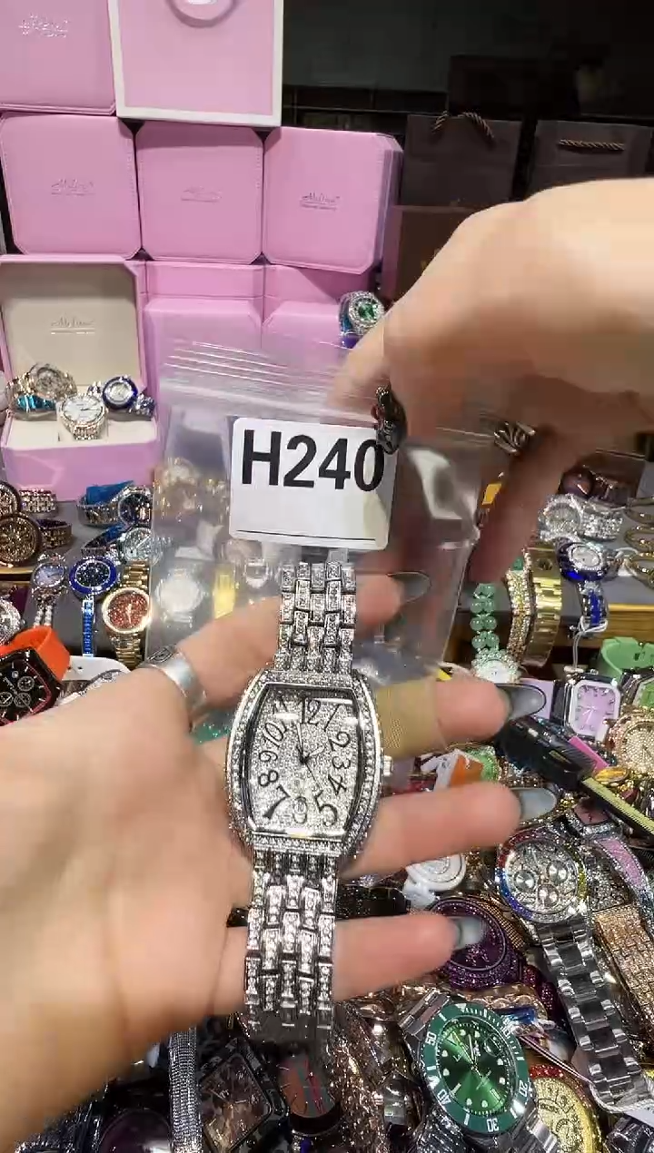 石英机芯不锈钢不锈钢直播定闪专用