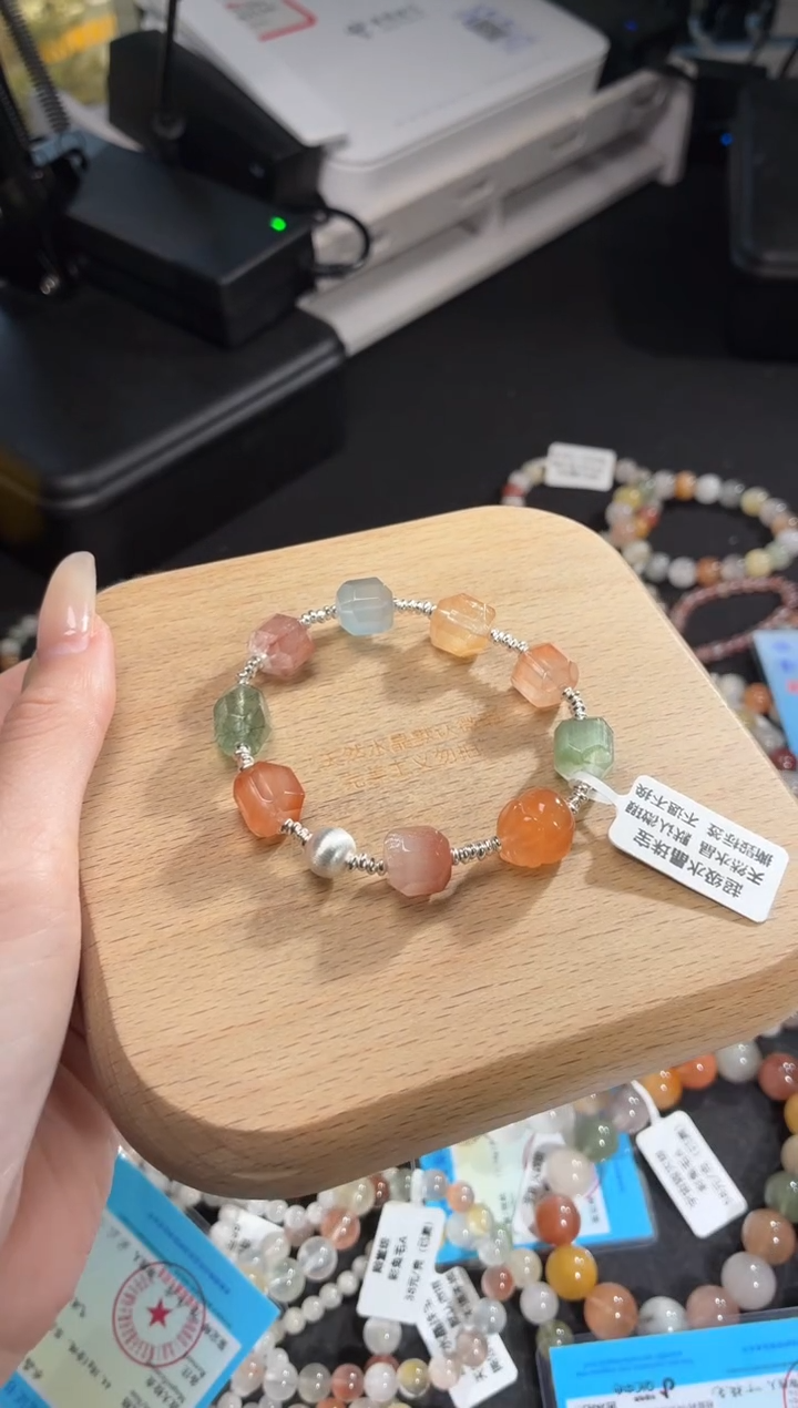 未镶嵌手链水晶84号多样性发一L 10+