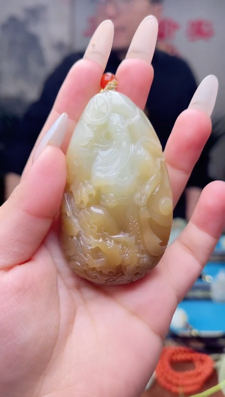 【闪购商品】和田玉挂件未镶嵌1