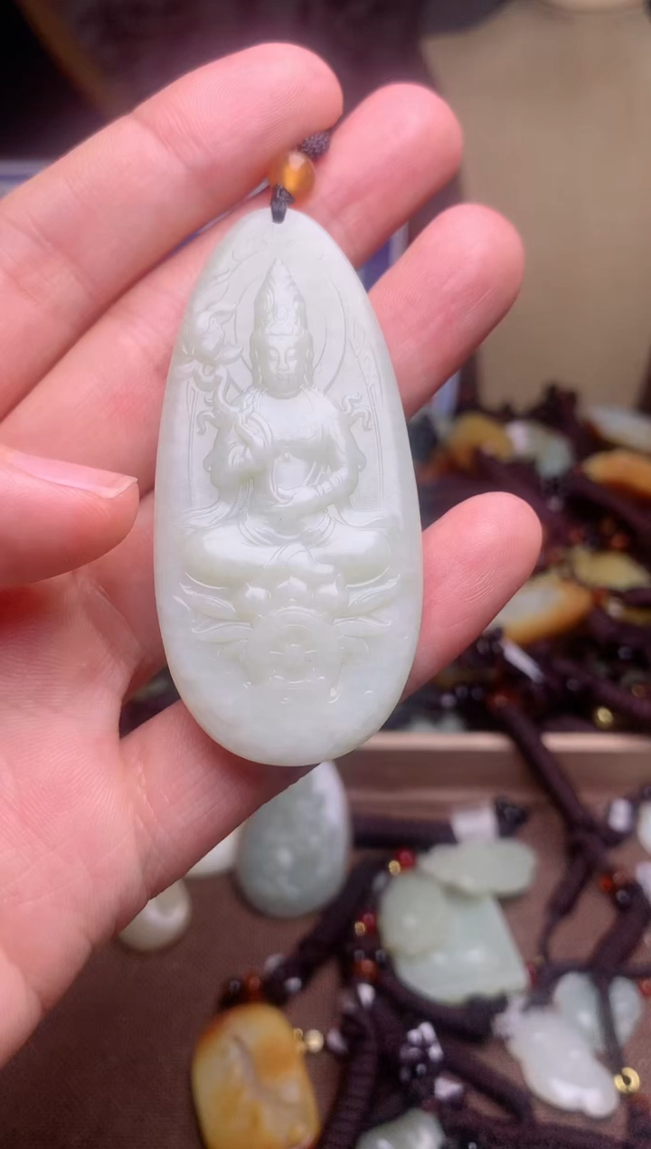 【闪购商品】和田玉颈饰未镶嵌1