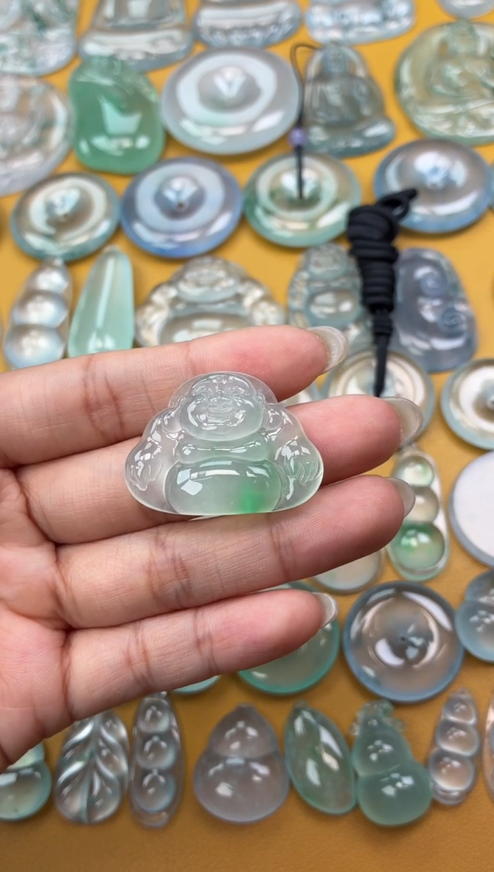 吊坠(不含链)未镶嵌翡翠89 佛公 25.4 34.5 5.9