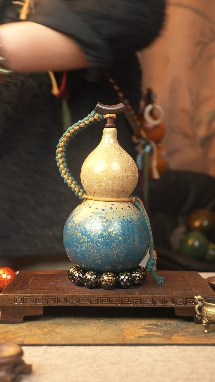 【闪购商品】465大漆葫芦一物一拍记葫堂出品