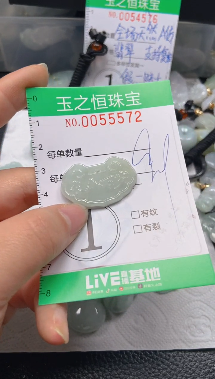 【闪购商品】翡翠未镶嵌颈饰闪购0055572